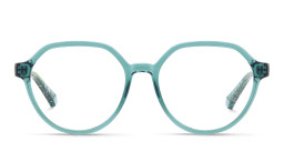 Shop Polaroid Kids Logo Kids Round Eyeglasses in Green online.