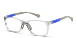 Shop Polaroid Kids Logo Kids Rectangle Eyeglasses in Grey online.