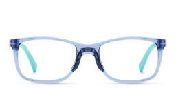 Shop Polaroid Kids Logo Kids Rectangle Eyeglasses in Blue online.