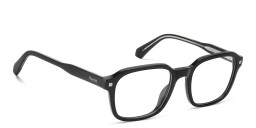 Polaroid Logo Rectangle Eyeglasses in Black – Product Photo 4