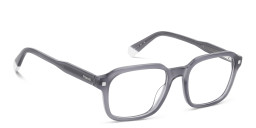 Polaroid Logo Rectangle Eyeglasses in Grey – Product Photo 4