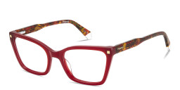 Polaroid Logo Cat-Eye Eyeglasses in Red – Product Photo 2