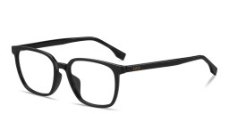 Hugo Boss Logo Square Eyeglasses in Black – Product Photo 2