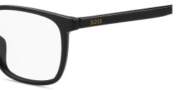 Hugo Boss Logo Square Eyeglasses in Black – Product Photo 3