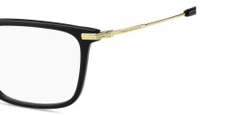 Tommy Hilfiger Logo Rectangle Eyeglasses in Black – Product Photo 3