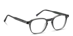 Tommy Hilfiger Logo Square Eyeglasses in Transparent Grey – Product Photo 4