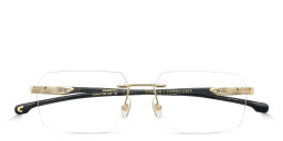 Carrera Ducati Carduc Rimless Rectangle Eyeglasses in Gold – Product Photo 3