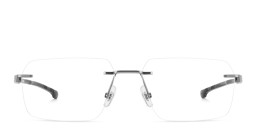 Carrera Ducati Carduc Rimless Rectangle Eyeglasses in Grey – Product Photo 1