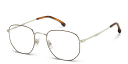 Carrera Logo Irregular Eyeglasses in Brown – Product Photo 2