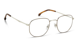 Carrera Logo Irregular Eyeglasses in Brown – Product Photo 4