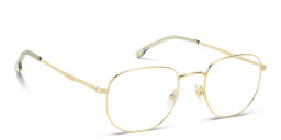 Carrera Logo Irregular Eyeglasses in Gold – Product Photo 4