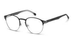 Shop Carrera Logo Round Eyeglasses in Black online.