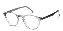 Shop Carrera Unisex Logo Round Eyeglasses in Grey online.