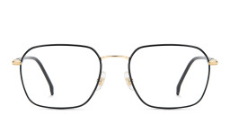 Shop Carrera Logo Unisex Irregular Eyeglasses in Black online.
