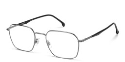 Shop Carrera Logo Unisex Irregular Eyeglasses in Gunmetal online.