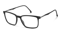 Shop Carrera Logo Rectangle Eyeglasses in Black online.