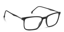 Shop Carrera Logo Rectangle Eyeglasses in Black online.