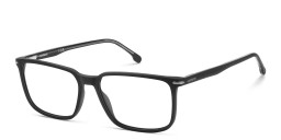 Shop Carrera Logo Rectangle Eyeglasses in Black online.