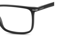 Shop Carrera Logo Lettering Wide Rectangle Eyeglasses in Matte Black online.