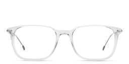 Shop Carrera Logo Rectangle Eyeglasses in Grey online.