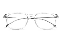 Carrera Logo Rectangle Eyeglasses in Grey – Product Photo 3