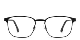Shop Carrera Logo Square Eyeglasses in Black online.