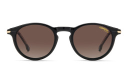 Carrera Logo Unisex Round Eyeglasses in Black – Product Photo 1