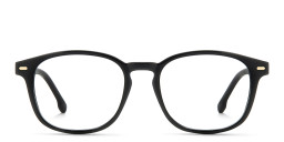 Shop Carrera Logo Kids Square Eyeglasses in Black online.