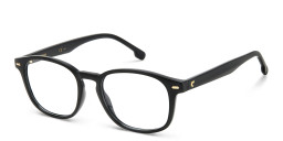 Carrera Logo Kids Square Eyeglasses in Black – Product Photo 2