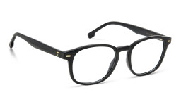 Shop Carrera Logo Kids Square Eyeglasses in Black online.