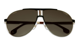 Carrera Unisex Aviator Sunglasses in Gold/Brown – Product Photo 2