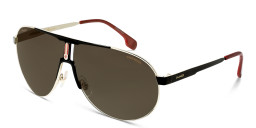 Carrera Unisex Aviator Sunglasses in Gold – Product Photo 2