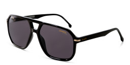 Carrera Rectangle Sunglasses in Black – Product Photo 2