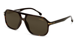 Carrera Rectangle Sunglasses in Havana – Product Photo 2