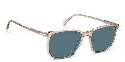 DAVID BECKHAM Timeless Icons Square Sunglasses in Beige – Product Photo 3
