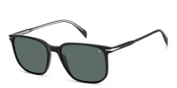 DAVID BECKHAM Timeless Icons Square Sunglasses in Black – Product Photo 2