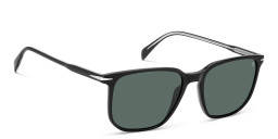 DAVID BECKHAM Timeless Icons Square Sunglasses in Black – Product Photo 3