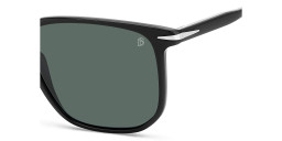 DAVID BECKHAM Timeless Icons Square Sunglasses in Black – Product Photo 4