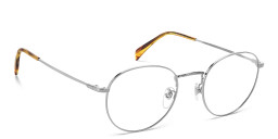 DAVID BECKHAM Timeless Icons Round Eyeglasses in Silver – Product Photo 3