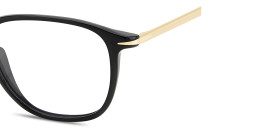Shop DAVID BECKHAM Talisman Square Eyeglasses in Black online.