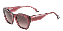 Woodys Neret Butterfly Sunglasses in Red – Product Photo 2