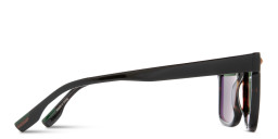 Shop Woodys Burke Square Sunglasses in Black online.