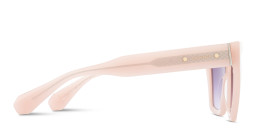 Shop ALL SAINTS Logo Cat-Eye Sunglasses in Pink online.