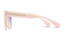 Shop ALL SAINTS Logo Cat-Eye Sunglasses in Pink online.