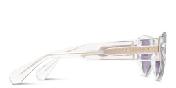 Shop ALL SAINTS Logo Cat-Eye Sunglasses in Clear online.