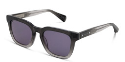 ALL SAINTS Logo Square Sunglasses in Grey – Product Photo 2