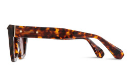 Shop ALL SAINTS Logo Cat-Eye Sunglasses in Tortoise online.