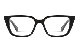 ALL SAINTS Logo Cat-Eye Eyeglasses in Black – Product Photo 1