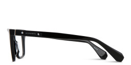 ALL SAINTS Logo Cat-Eye Eyeglasses in Black – Product Photo 4