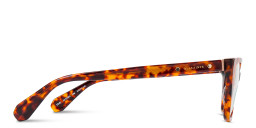 ALL SAINTS Logo Cat-Eye Eyeglasses in Brown – Product Photo 3